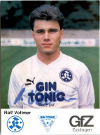 Ralf Vollmer - Stuttgarter Kickers Mit Autogramm - Calcio