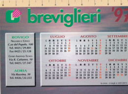 Calendarietto - Breviglieri - Rovigo - Andria - Anno 1997 - Small : 1991-00