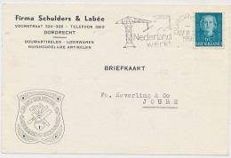 Firma Briefkaart Dordrecht 1950 - Bouwmaterialen - IJzerwaren - Unclassified