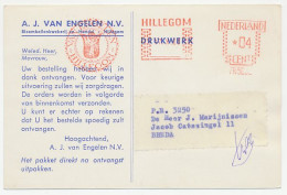 Firma Briefkaart Hillegom 1963 - Bloembollenkwekerij - Unclassified
