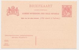 Briefkaart G. 61 - Accent Op Expediteur Ontbreekt - Postal Stationery