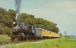 TRENO TRASPORTO FERROVIARIO Vintage Cartolina CPSMF #PAA615.IT - Eisenbahnen