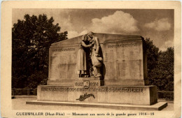 Guebwiller - Monument Aux Morts - Guebwiller