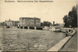 Stockholm - Nationalmuseum Fran Skeppsholmen - Suède