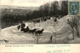 Montreal Mountain Drive In Winter - Autres & Non Classés