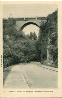 CPA - PARIS -  BUTTES CHAUMONT - PONT DE BRIQUES - Parks, Gärten