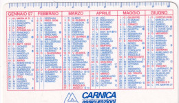 Calendarietto - Carnica Assicurazioni - Anno 1997 - Small : 1991-00