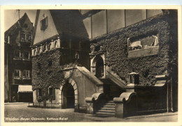 Weiden, Rathaus-Relief - Weiden I. D. Oberpfalz