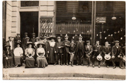 Devanture De Mode Masculine. Carte Photo Animée Non Située - Tiendas