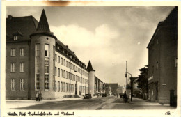 Weiden, Bahnhofstrasse Mit Postamt - Weiden I. D. Oberpfalz