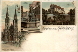 Gruss Aus Nürnberg - Litho - Nuernberg