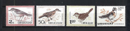 URUGUAY Ca.1980: Lot De Neufs** "OISEAUX" - Sperlingsvögel & Singvögel