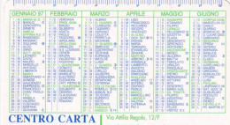 Calendarietto - Centro Carta - Anno 1997 - Tamaño Pequeño : 1991-00