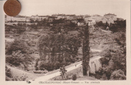 87 -  Carte Postale Ancienne De  Chateauponsac   Vue Aérienne - Chateauponsac