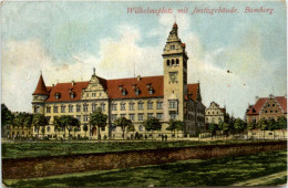 Bamberg, Wilhelmsplatz Mit Justizgebäude - Bamberg