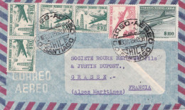 From Chile To France - 1958 - Cile