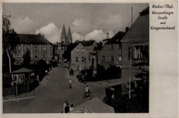 Weiden, Weissenburger Strasse Mit Kriegerdenkmal - Weiden I. D. Oberpfalz