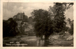 Greiz, Oberes Und Unteres Schloss - Greiz