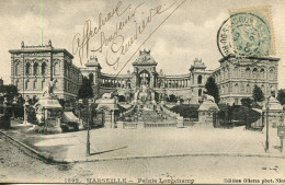 CPA - MARSEILLE - PALAIS DE LONGCHAMPS - Monuments