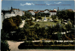 Frankenberg Sa., Friedenspark Mit Denkmal - Frankenberg