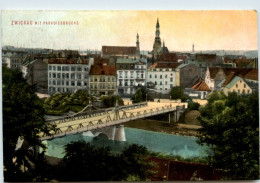 Zwickau, Mit Paradiesbrücke - Zwickau