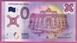 0-Euro UE05CO Polymer Ausgabe Collector 2017 FONTAINE DE TRÉVI ROME ITALY - Pruebas Privadas