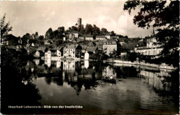 Lobenstein, Blick Von Der Inselbrücke - Lobenstein