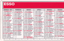 Calendarietto - ESSO - Bonacorsi Luca - Ivrea - Torino - Anno 1997 - Small : 1991-00