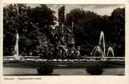 Erlangen, Hugenottenbrunnen - Erlangen