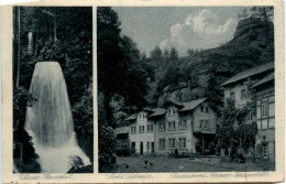Lichtenhainer Wasserfall - Kirnitzschtal, Kleiner Wasserfall - Sebnitz