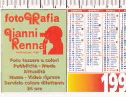 Calendarietto - Fotografia - Gianni Renna - Moncalieri - Torino - Anno 1997 - Formato Piccolo : 1991-00