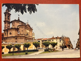 Cartolina - Fossano ( Cuneo ) - Chiesa S. S. Trinità E Veduta Di Via Roma - 1971 - Cuneo