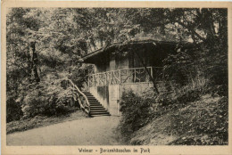 Weimar, Borkenhäuschen Im Park - Weimar