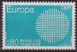 Europa - FRANCE - Soleil Stylisé - N° 1638 ** - 1970 - Nuevos