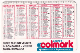 Calendarietto - Gruppo Colmark - Ipermercati E Supermercati - Anno 1997 - Formato Piccolo : 1991-00