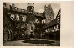 Römhild/Thür., SchlossGlücksburg, Innenhof - Hildburghausen