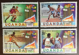 Uganda 1980 Olympic Games MNH - Ouganda (1962-...)