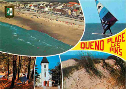 80 - Quend Plage Les Pins - Multivues - Plage - Camping - Planche à Voile - Blasons - Carte Neuve - CPM - Voir Scans Rec - Quend