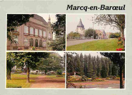 59 - Marcq En Baroeul - Multivues - Flamme Postale - CPM - Voir Scans Recto-Verso - Marcq En Baroeul