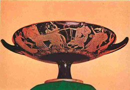 Art - Antiquités - Tarquinia - Museo Etrusco - Kylix Signée Par Oitos Et Euxitheos - Dionisos En Quadrige - CPM - Voir S - Antichità