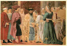 Art - Peinture - Piero Della Francesca - L'incontro Di Salomone Con La Regina Di Saba - CPM - Voir Scans Recto-Verso - Pittura & Quadri