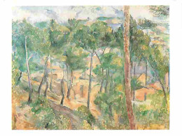 Art - Peinture - Paul Cézanne - Paysage à L'Estaque - CPM - Voir Scans Recto-Verso - Pittura & Quadri