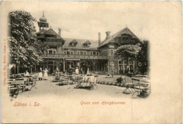 Löbau, Gruss Vom Königbrunnen - Loebau