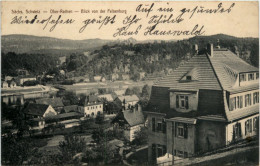 Rathen, Oberrathen, Blick Von Der Felsenburg - Rathen