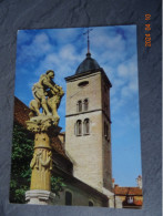 FONTAINE DE SAMSON ET CLOCHER DE NOTRE DAME - Fribourg