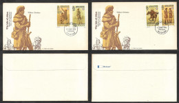 SD)1979 ISLE OF MAN ON FIRST DAY, BICENTENARY OF THE INDEPENDENCE OF THE UNITED STATES, STATUE IN AMERICA, XF - Man (Ile De)