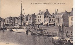 44. LE POULIGUEN. CPA . LE PORT PRES DU PONT - Le Pouliguen