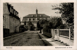 Herrnhut, Berthelsdorferstrasse Mit Kirche - Herrnhut