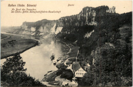 Rathen, Sächs. Schweiz, Bastei - Rathen