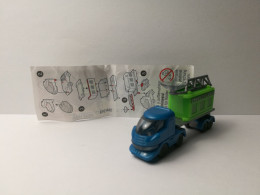 Kinder : 610442  Truck Mit Auflieger 2002 - Truck Mit Mobilem Umwelt-Labor 2 +BPZ - Montables